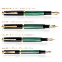 Pelikan Souveran M400 Black-Green Fountain Pen